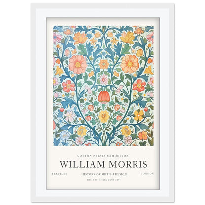 William Morris Snakehead Art Print, V&A Museum Exhibition Poster, Arts Crafts Biophilic Wall Art, Vintage Giclee Paper Print, Framed Poster