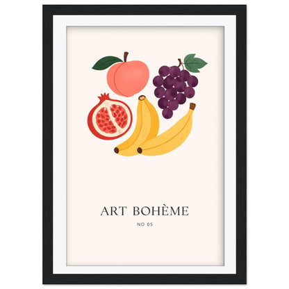Art Boheme No 05 Abstract Print, Mid Century Modern Kitchen Wall Art, Minimalist Sage Green Poster, Eclectic Gallery Decor, Wall Art