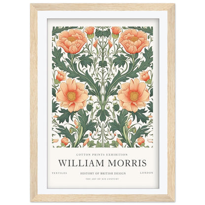 William Morris Windrush Art Print, V&A Museum Exhibition Poster, Art Nouveau Botanical Wall Art, Giclee Paper Print, Framed Art Poster