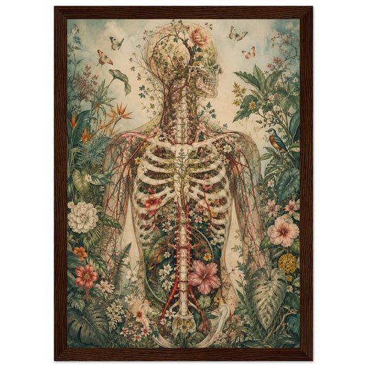 Human Anatomy Poster, Human Body Posters, Anatomy Wall Prints, Educational Medical Print, Doctor Office Decor, Vintage Style Anatomy Poster